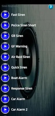 Siren Ringtones android App screenshot 10