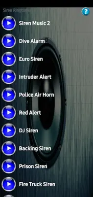 Siren Ringtones android App screenshot 4