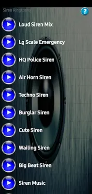 Siren Ringtones android App screenshot 5